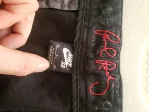 Vintage Nike Sb Paul Rodriguez Pants - Black Chino - Picture 1 of 5
