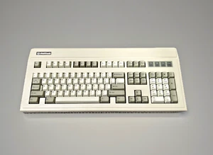 Clavier mécanique cliquable Multitech KB101A BLEU ALPS NEUF rare - Photo 1/15