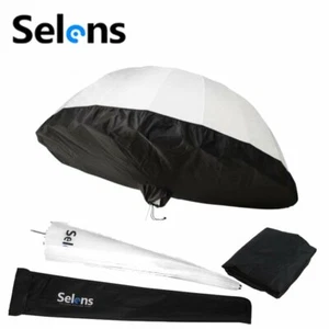 Selens 31'' White Diffusion Parabolic Reflective Umbrella Coverr Studio Lighting - Picture 1 of 11