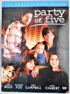 Party of Five - The Complete First Season (DVD, 2004, 5-Disc Set) - Picture 1 of 1