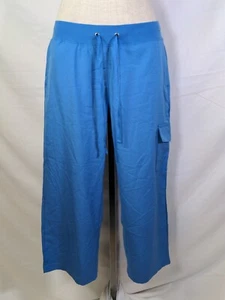 New York & Company Sport Women's Mid Length Blue Pants Size M - Picture 1 of 13