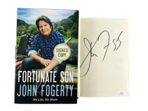 John Fogerty Signed Autograph Fortunate Son Book Creedence Clearwater CCR - JSA - Picture 1 of 1
