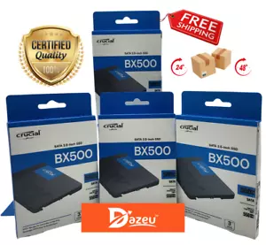 Crucial BX500 500GB SSD Hard Disk 2.5" SATA Disco Stato Solido Interno Pc Laptop - Foto 1 di 1