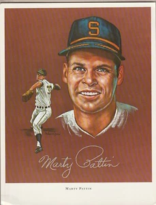 1969 Seattle Pilots Marty Pattin John Wheeldon Color Portrait 8.5 x 11 - Picture 1 of 2