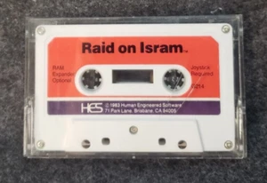 Commodore VIC-20 Software HES Raid On Isram Cassette (C7B5) - Imagen 1 de 9
