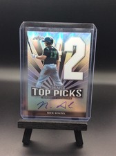 🔥 NICK SENZEL 2016 LEAF METAL DRAFT TOP PICKS AUTO 1/7!!! CARDINALS *Sharp*🔥
