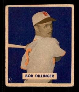 1949 Bowman #143 Bob Dillinger - VG