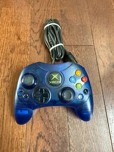 Original Xbox OEM S Type Blue Controller with Breakaway Cable Tested #1 - Picture 1 of 3