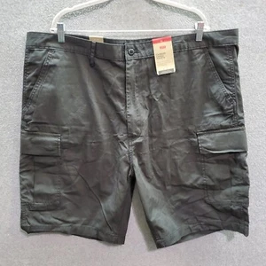 Levi's Men Carrier Cargo Shorts 44 Gray Pockets Loose 9" Inseam Casual NWT - Picture 1 of 9