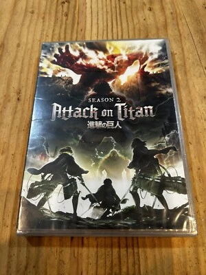 Attack on Titan: Season Two DVD Anime Japan Funimation Series Sealed Foto 1 de 2