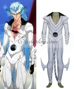 BLEACH Grimmjow Jaegerjaquez Cosplay Costume Sexta Espada Resurreccion Outfit - Picture 1 of 5