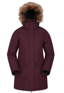 NEW Mountain Warehouse Womens Winter Jacket Coat Tarka Burg Parka Padded SIZES - Picture 1 of 5
