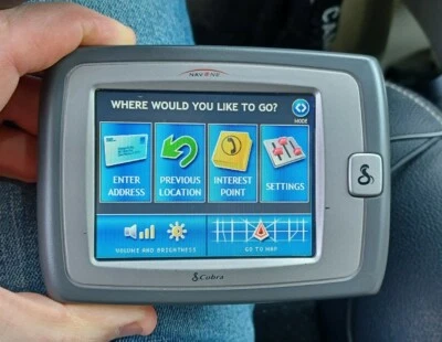 Cobra Nav One 2100 Handheld GPS with Box - Works Good - Image 1 of 4