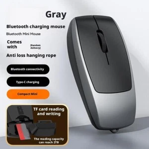 2025 Mini Bluetooth Mouse with Card UK M5M0 - Picture 1 of 15