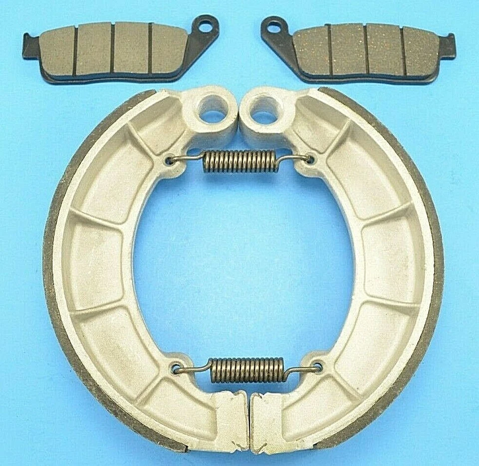 Pastilhas de freio dianteiro e sapatas traseiras compatíveis com Honda VT600Cd Shadow 600 VLX Deluxe 2004-2007 - Imagem 1 de 1