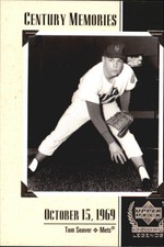 1999 Upper Deck Century Legends #133 Tom Seaver MEM
