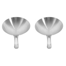2 pezzi manico in acciaio inossidabile wok homehold senza rivestimento pentola