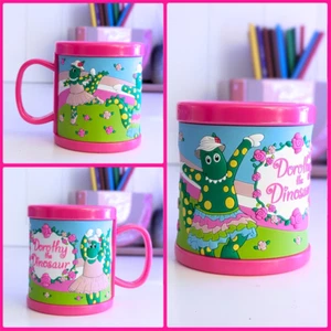 Wiggles Dorothy The Dinosaur Plastic Drinking Mug 300ml 3D Embossed Brand New - Picture 1 of 5