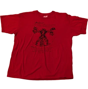 Camiseta Marvel Para Hombres XLarge Roja Deadpool Superhéroe MCU Alias Algodón Cómic - Imagen 1 de 4