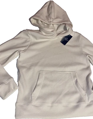 N3 NUEVO CON ETIQUETAS ABERCROMBIE Niños Talla 9/10 ACOGEDORA Camisa Térmica con Capucha Manga Larga Sudadera con Capucha Foto 1 de 4