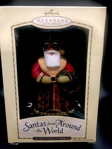 Hallmark Santa’s From Around The World 2004 EE. UU. adorno de recuerdo - Imagen 1 de 12