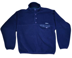 Vintage Patagonia Synchilla Snap-T lila Fleecepullover - Gr. M - Made in Jamaica  - Bild 1 von 4