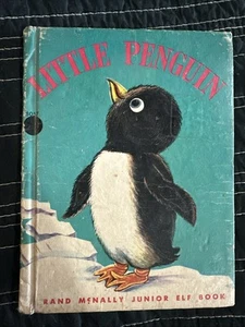 Little Penguin Book Rand McNally Junior Elf Small Vintage MCMLX Children’s - Picture 1 of 8