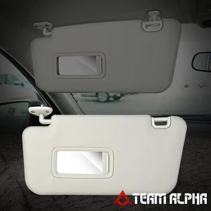 Parasol lateral izquierdo para conductor Subaru Forester 2009-2013 con espejo de maquillaje - Imagen 1 de 7