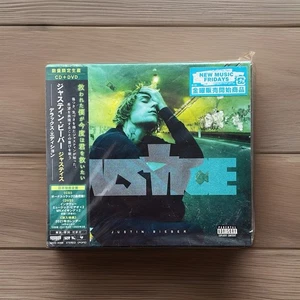 Justin Bieber Justice Deluxe Edition CD+DVD Japan Music CD Bonus Track New  - Bild 1 von 2