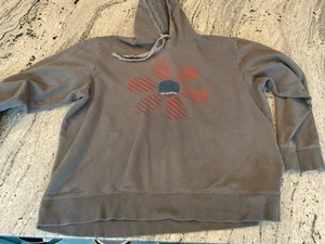 Life Is Good Gray Flower Sweatshirt Hoodie XXL 2X - Picture 1 of 5