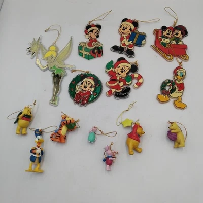 14 Disney Winnie The Pooh Christmas Tree Decorations Mickey Minnie Pooh Piglet - Image 1 of 4
