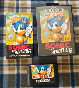 Sonic the Hedgehog (Sega Genesis, 1991) con manual - Imagen 1 de 1
