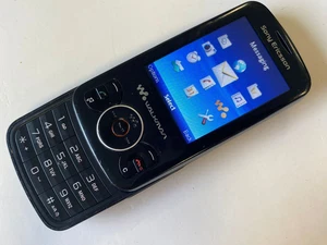 Sony Ericsson Spiro W100i Mobile Phone UNLOCKED Slider Black -Retro Full Working - Picture 1 of 8