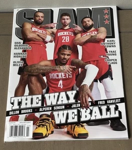 Thompson/Green/Vanvleet/Sengun Houston Rockets - SLAM Magazine - Feb/March 2025 - Picture 1 of 1