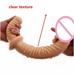 realista defensa tapon plug Super Huge Realistic Soft Penis - Imagen 1 de 4