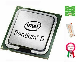 PROCESSORE SOCKET LGA 775 INTEL PENTIUM D & DUAL CORE CPU - Foto 1 di 1