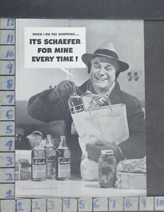 1943 BEER BREWERY F.M. SCHAEFER HOME KITCHEN RESTAURANT DECOR VINTAGE AD DI90 - Picture 1 of 1