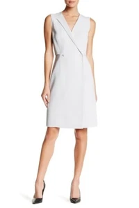 NUEVO Vestido Chaleco Boss Hugo Boss Damarine en Gris Claro - Talla 14 #NA400 - Imagen 1 de 3