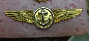MARINA DE LOS EE.UU., OBSERVADOR DE AVIACIÓN, INSIGNIA DE CALIFICACIÓN METEORÓLOGO DE VUELO, tamaño completo - Imagen 1 de 1