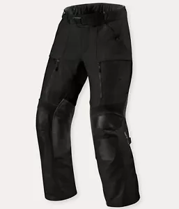 PANTALONI MOTO REV'IT REVIT SAND 5 IMPERMEABILE 3 STRATI H2O NERO BLACK TG M - Foto 1 di 2