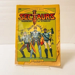 π Vintage 1985 Sectaurs Coloring Book The Choice READ DESCRIPTION - Foto 1 di 4