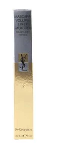 Yves Saint Laurent Mascara Volume Effet Faux Cils, #02 Rich Brown, 0.2 oz 2 Pack - Picture 1 of 4