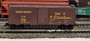 N-Scale Micro-Trains Steel Boxcar, Union Pacific UP 187309 - Picture 1 of 1