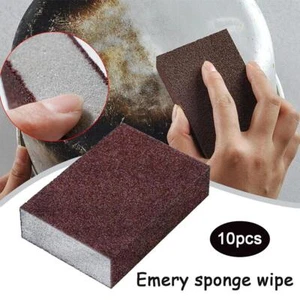 10Pcs Magic Nano Emery Sponge Brush Kitchen Cleaning Clea Sponge Tool A5U7 Z7T2 - Picture 1 of 17