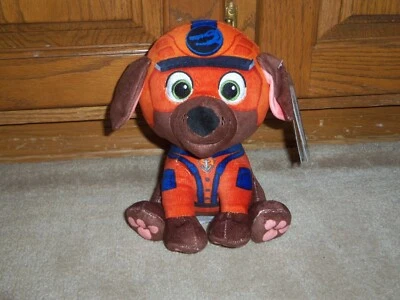 NUEVO, PAW PATROL JUNGLE PUPS ZUMA 8" CHOCOLATE LABRADOR CACHORRO PELUCHE Foto 1 de 3