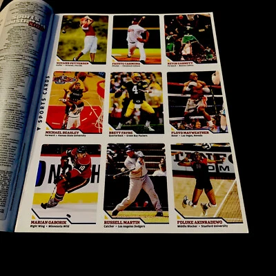FLOYD MAYWEATHER ROOKIE SI FOR KIDS UNCUT SHEET MARCH 2018 Magazine Rare NM+ - Image 1 of 4