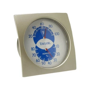 Aluminum Indoor Humidiguide & Thermometer - Bild 1 von 1