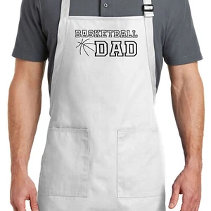 Schürze Cook BBQ maßgeschneidert Basketball Vater Geschenk für Vater Basketball Vatertag - Bild 1 von 2
