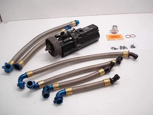 NASCAR AUTO VERDI 5 STAGE ALUMINUM ROTOR TYPE DRY SUMP OIL PUMP W/ LINE KIT #921 - Picture 1 of 22