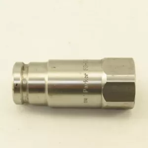 Parker FS-502-8FP Hydraulic Quick Connect Hose Coupling 316 Stainless - Picture 1 of 10